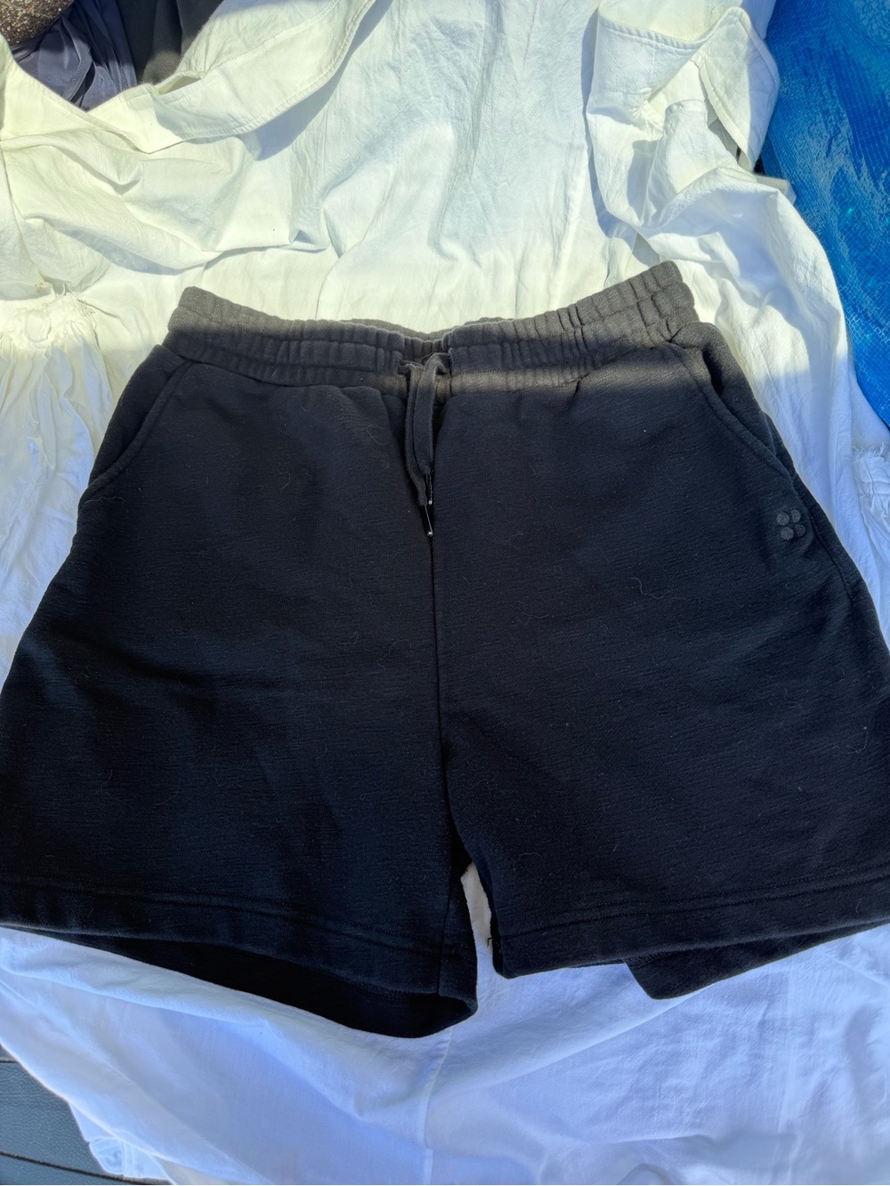 Sweaty Betty Women’s Explorer Drawstring Shorts Black Size Large